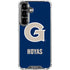 Georgetown University Large Logo Galaxy S26 Clear Case