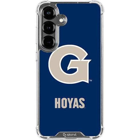 Georgetown University Large Logo Galaxy S26 Plus Clear Case