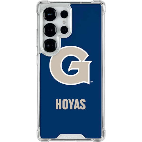Georgetown University Large Logo Galaxy S26 Ultra Clear Case