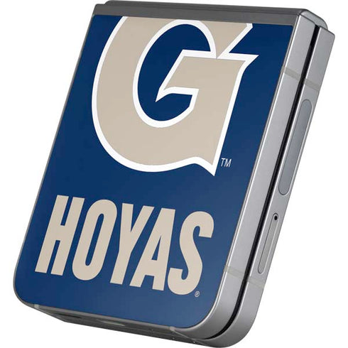 Georgetown University Large Logo Galaxy Z Flip6 Skin