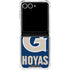 Georgetown University Large Logo Galaxy Z Flip7 Clear Case