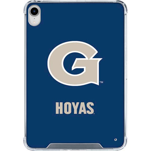 Georgetown University Large Logo iPad 11th Gen (2025) Clear Case