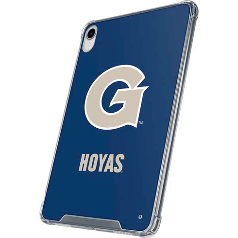 Georgetown University Large Logo iPad 11th Gen (2025) Clear Case