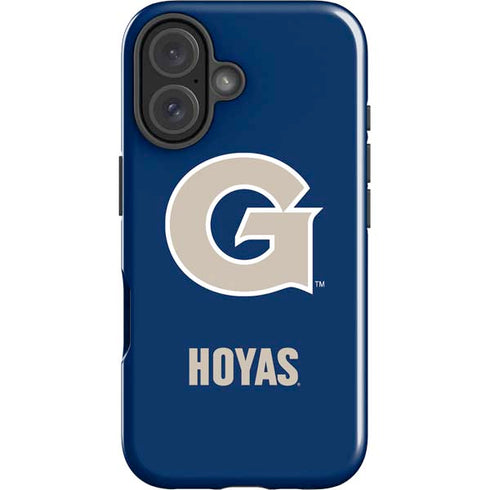 Georgetown University Large Logo iPhone 16 Impact Case