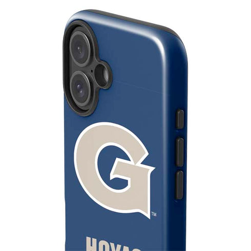 Georgetown University Large Logo iPhone 16 Impact Case