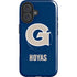 Georgetown University Large Logo iPhone 16 Magsafe Impact Case