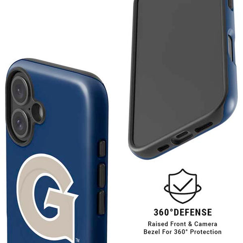 Georgetown University Large Logo iPhone 16 Magsafe Impact Case