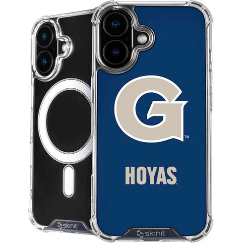 Georgetown University Large Logo iPhone 16 Plus MagSafe Case