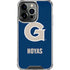 Georgetown University Large Logo iPhone 16 Pro Max Clear Case