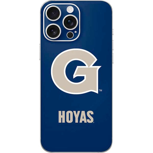 Georgetown University Large Logo iPhone 16 Pro Max Skin