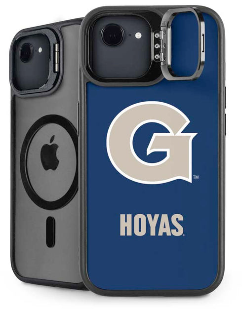 Georgetown University Large Logo iPhone 16e Kickstand Case