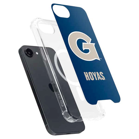 Georgetown University Large Logo iPhone 16e MagSafe Case