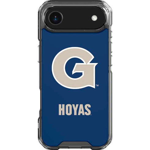 Georgetown University Large Logo iPhone 17 Air Clear Case