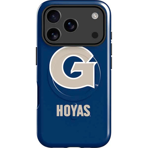 Georgetown University Large Logo iPhone 17 Pro Max Magsafe Impact Case
