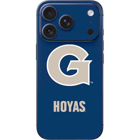 Georgetown University Large Logo iPhone 17 Pro Skin
