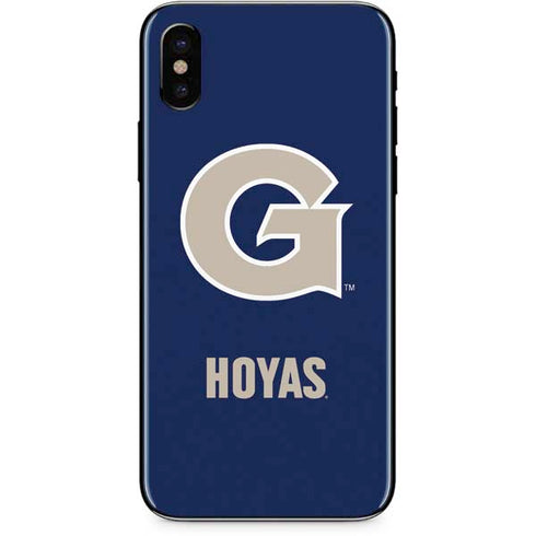 Georgetown University Large Logo iPhone XS Max Skin