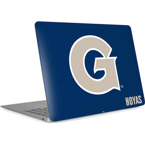Georgetown University Large Logo Apple MacBook Air Skin