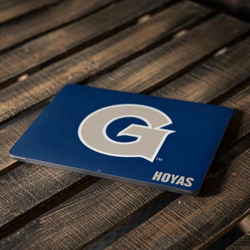 Georgetown University Large Logo Apple MacBook Air Skin
