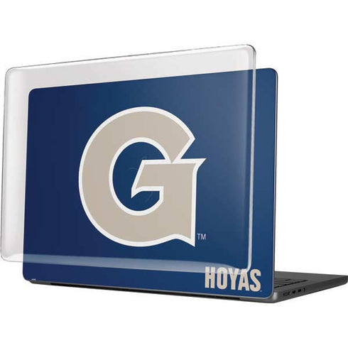 Georgetown University Large Logo MacBook Pro 14in (2021-24) Case plus Skin