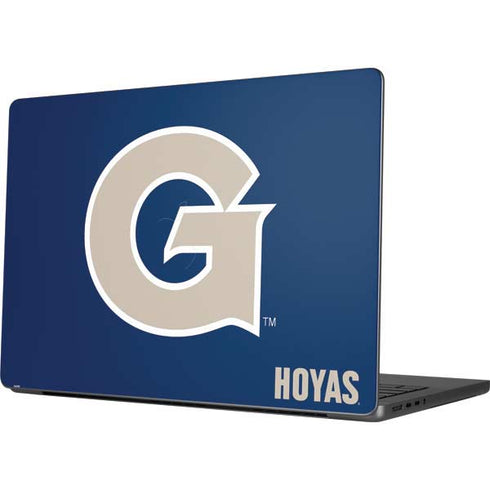 Georgetown University Large Logo Apple MacBook Pro 14-inch Skin
