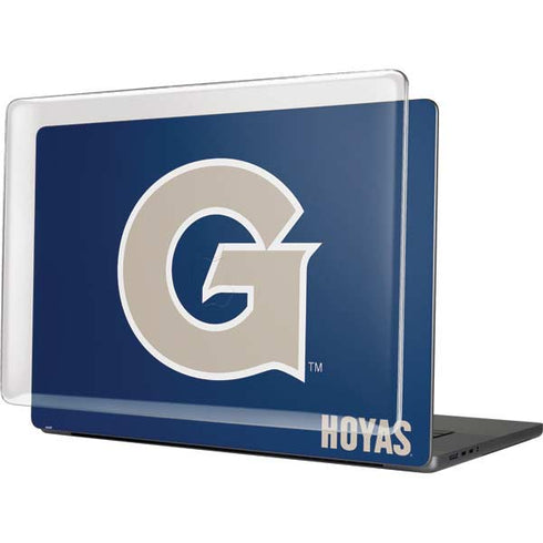 Georgetown University Large Logo MacBook Cases