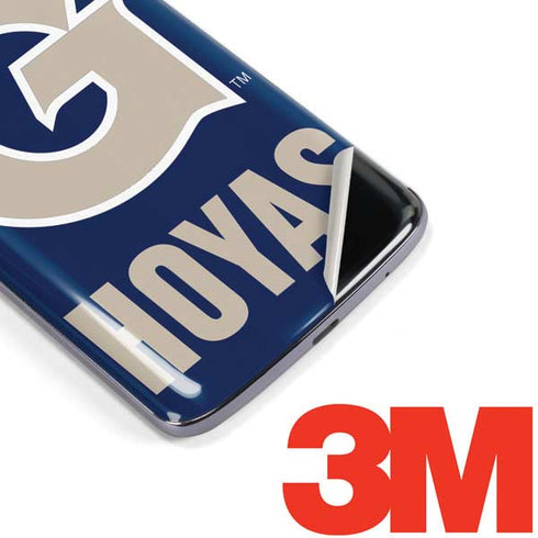 Georgetown University Large Logo Moto E5 Plus Skin
