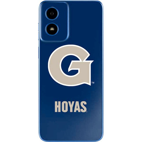 Georgetown University Large Logo Moto G Play 4G (2024) Skin