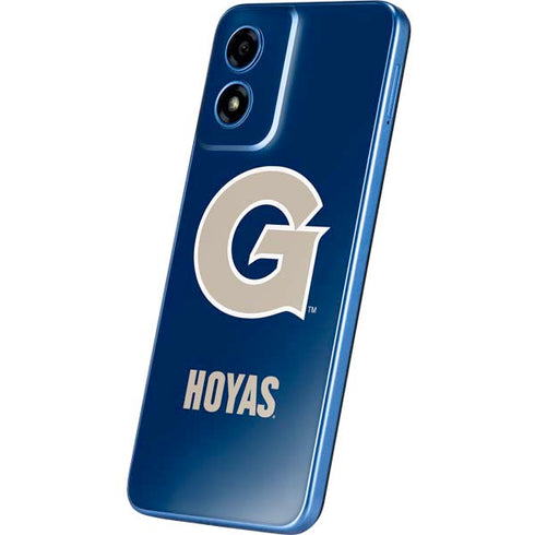Georgetown University Large Logo Moto G Play 4G (2024) Skin