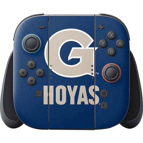 Georgetown University Large Logo Nintendo Skins