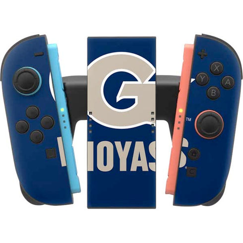 Georgetown University Large Logo Nintendo Switch 2 (2025) Joy-Con Controller Skin