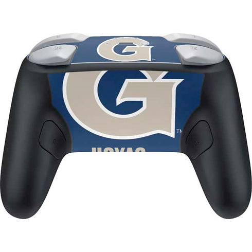 Georgetown University Large Logo Nintendo Switch 2 (2025) Pro Controller Skin