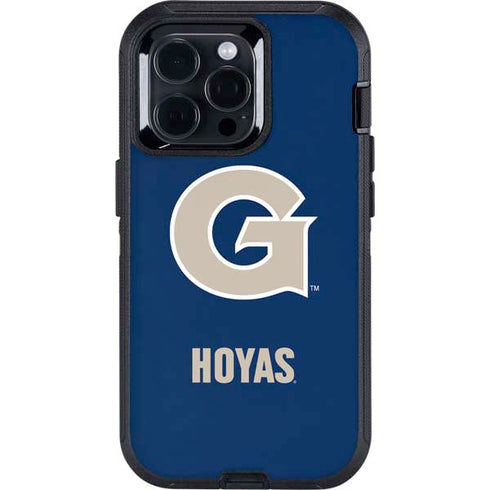 Georgetown University Large Logo Otterbox Defender iPhone Skin