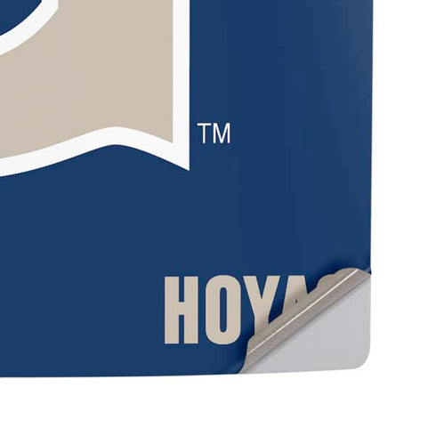 Georgetown University Large Logo PS5 Pro Disk Console Skin