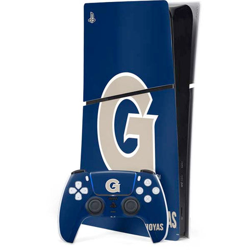 Georgetown University Large Logo PlayStation PS5 Skins