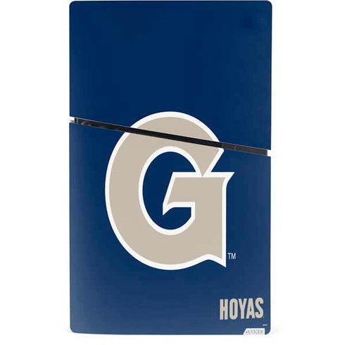 Georgetown University Large Logo PS5 Slim Digital Edition Console Skin