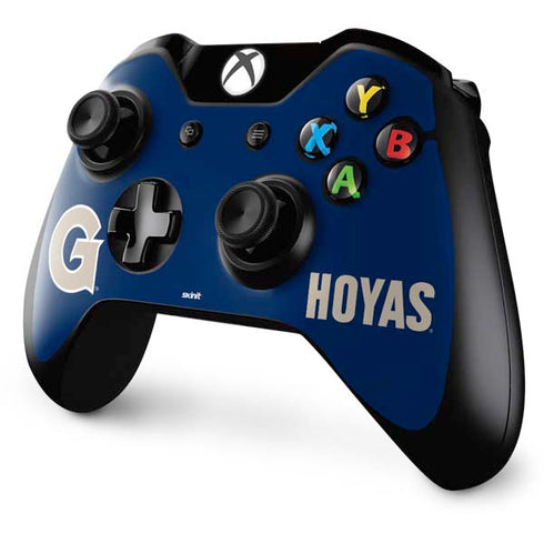Georgetown University Large Logo Xbox One Controller Skin