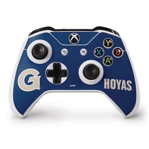 Georgetown University Large Logo Xbox One S Controller Skin