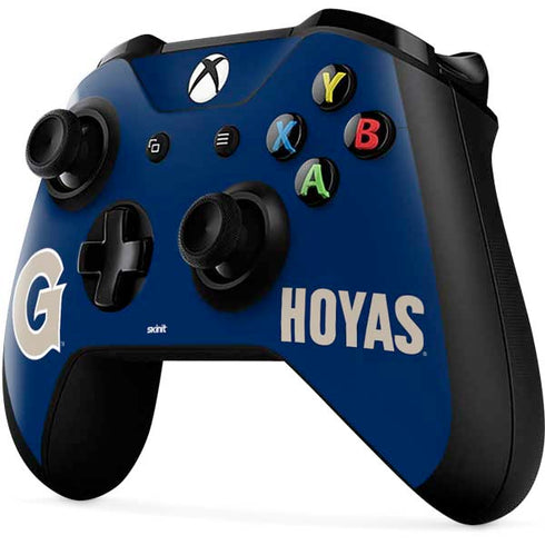 Georgetown University Large Logo Xbox One X Controller Skin