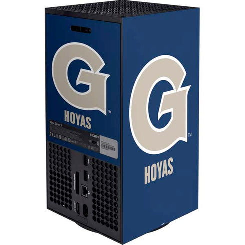 Georgetown University Large Logo XBox Series X Digital Edition Bundle Skin