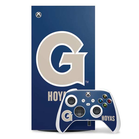 Georgetown University Large Logo Xbox Series X Skins