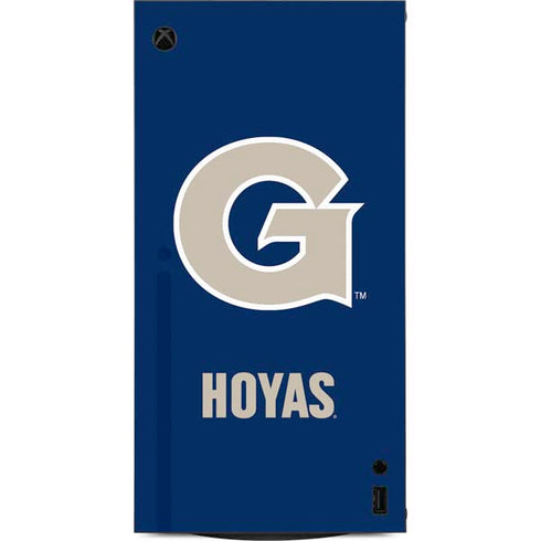 Georgetown University Large Logo XBox Series X Digital Edition Console Skin