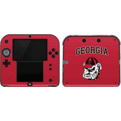 University of Georgia Bulldogs Logo Nintendo Skins