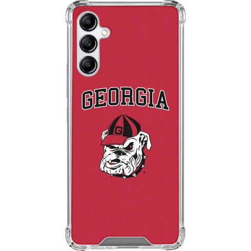 University of Georgia Bulldogs Logo Gabb Phone 4 Clear Case