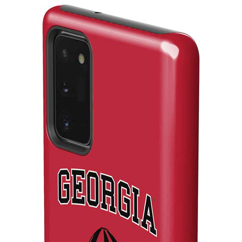 University of Georgia Bulldogs Logo Galaxy Note20 5G Pro Case