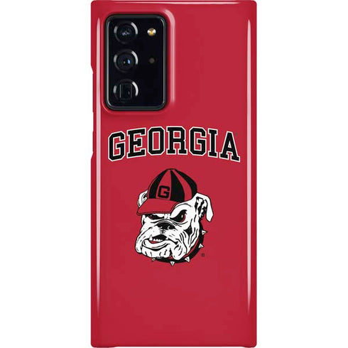 University of Georgia Bulldogs Logo Galaxy Cases