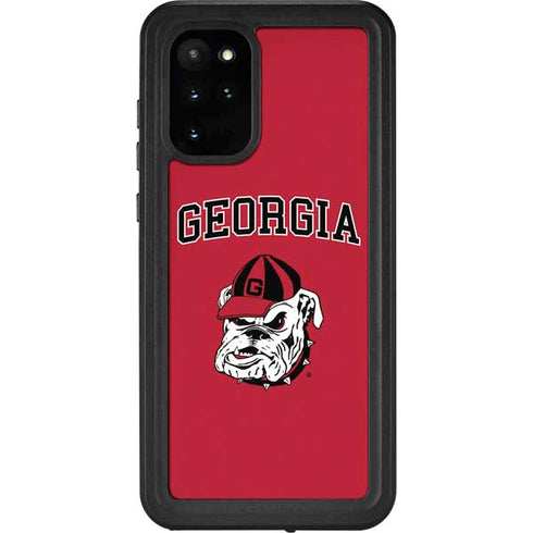 University of Georgia Bulldogs Logo Galaxy S20 Plus Waterproof Case