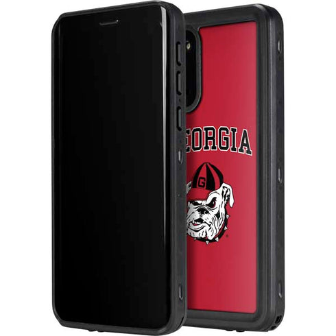 University of Georgia Bulldogs Logo Galaxy S20 Plus Waterproof Case