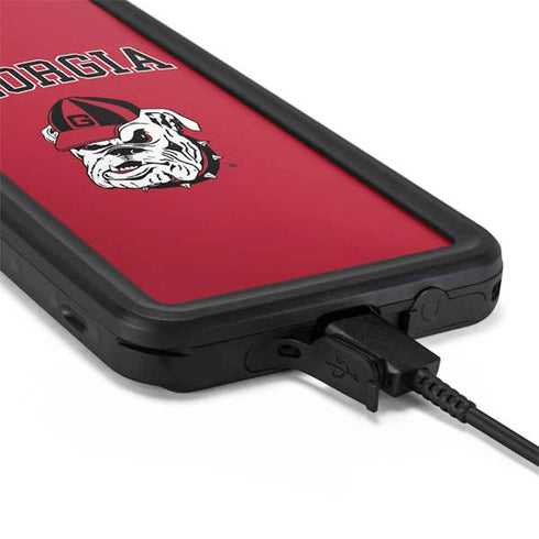 University of Georgia Bulldogs Logo Galaxy S20 Waterproof Case