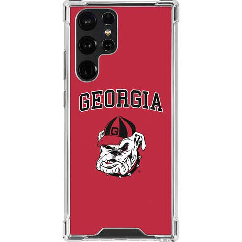 University of Georgia Bulldogs Logo Galaxy S23 Ultra Clear Case