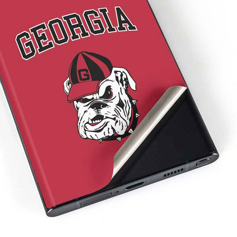 University of Georgia Bulldogs Logo Galaxy Skins